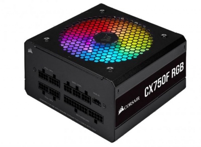 Photo of Corsair - CX Series™ CX750F RGB - 750 Watt 80 Plus® Bronze Certified Fully Modular RGB PSU