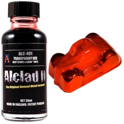 Photo of Alclad2 - Airbrush Model Paint Lacquer - Transparent Red