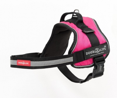 Photo of Dogs Life Dog's Life - Active No Pull Control Handle Harness - Hot Pink