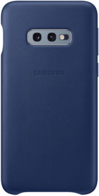 Photo of Samsung EF-VG970 Galaxy S10e Leather Cover - Navy
