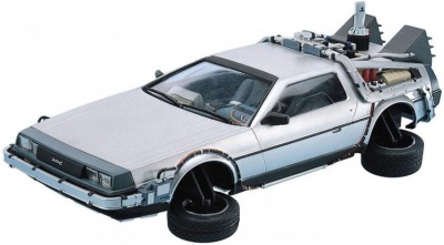 Photo of Aoshima - 1/24 - Back to the Future - Delorean from Part 2