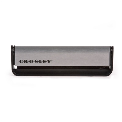 Photo of Crosley - Carbon Fiber Record Cleaning Brush - Silver
