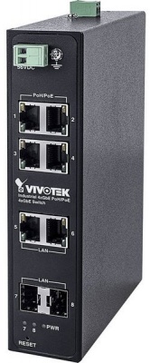 Photo of VIVOTEK - Industrial 4xGE 95W PoE/PoE 2xGE UTP 2xGE SFP Switch