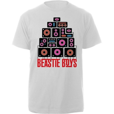 Photo of Beastie Boys - Tape Unisex T-Shirt - White