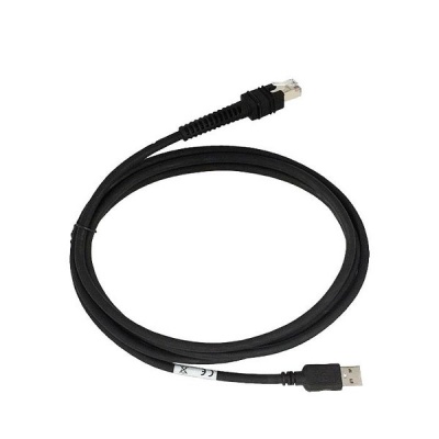 Photo of Zebra Cable - Shielded USB: Series a Connector; 7ft. ; Straight; Bc 1.2