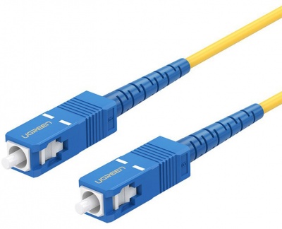 Photo of Ugreen Fibre Optic SC-SC 5m S/Mode Cable -Yellow