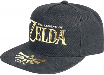 Photo of The Legend of Zelda - Logo Snapback Cap - Black/Gold