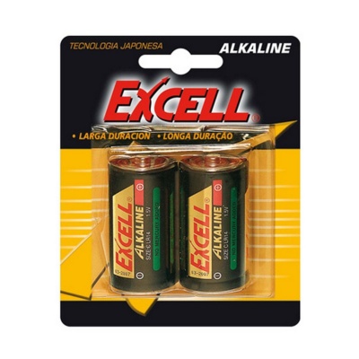 Photo of Excell C Cell Alkaline Battery Card 2 LR14