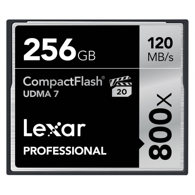Photo of LEXAR 256GB CF Professional 800x 120MB/s UDMA 7