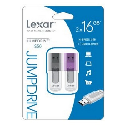 Photo of LEXAR Jump Drive S50 16GB 2-Pack
