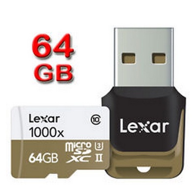 Photo of LEXAR SD Micro High Speed 1000x 64GB USB 3.0 Reader