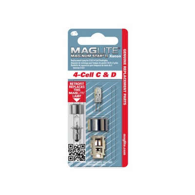 Photo of MagLite Magnum Star 2 Xenon Lamp 4 Cell C&D Card Of 1