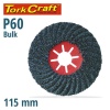 Tork Craft Vulcanized Fibre Disc 115mm 60 Grit Bulk Photo