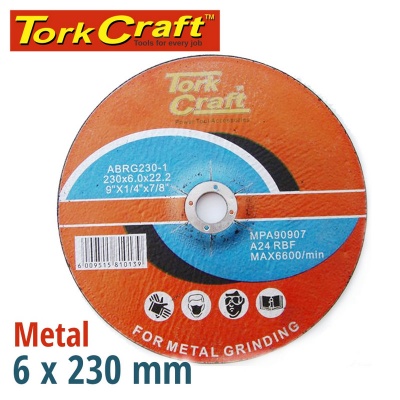 Tork Craft Grinding Disc For Steel 230 X 60 X 222mm