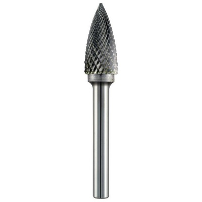 Photo of ALPEN Tc Rotary Burr 6mm Arc Pointed Nose For Hard Metals