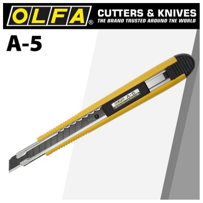 Photo of OLFA One Way Lock Cutter With Black Blade Snap Off Knife