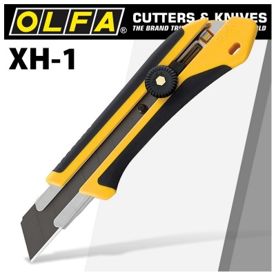 Photo of OLFA Extra Heavy Duty Cutter Xh-1 25mm X-Design Series Snap Off Knife