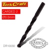 Tork Craft Drill Bit HSS Standard 3.0mm 2/Card Photo