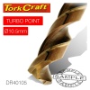 Tork Craft Drill Bit HSS Turbo Point 10.5mm 1/Card Photo