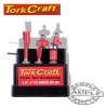 Tork Craft Router Bit Set 6 pieces Plastic Box 1/4 Shank Photo