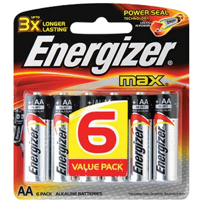 Photo of Energizer Max Aa - 6 Pack E91bp6-Max