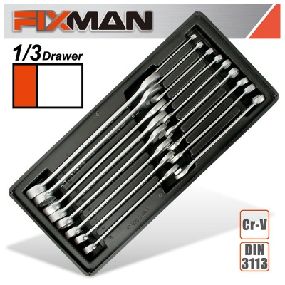Photo of Fixman Tray 17 Piece Combination Spanners 6-22mm