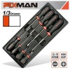 FIXMAN Tray 8 Piece Slotted And Phillips Screwdrivers Photo