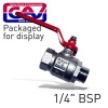 GAV Quick Ball Tap 1/4"X 1/4"F-M Packaged Photo