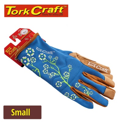 Photo of Tork Craft Ladies Slim Fit Garden Gloves Blue Small