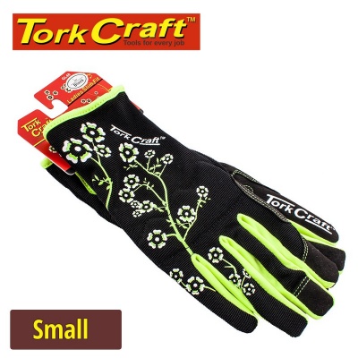 Photo of Tork Craft Ladies Slim Fit Garden Gloves Black Small