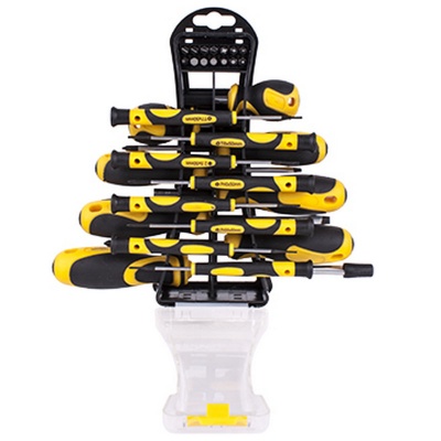 Photo of Tork Craft Screw Driver Set 30 pieces Incl Standard & Pricision Sizes & Inserts Bits