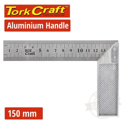 Photo of Tork Craft Aluminium Try Handle Square 150mm