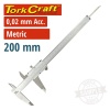 Tork Craft Vernier 200mm Stainless Steel Photo