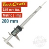 Tork Craft Vernier Digital 4 Key 200mm Photo