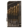 Tork Craft Drill Bit Set 14 piecese HSS Ground Tin Coated & Centre Punch Plast Box Photo