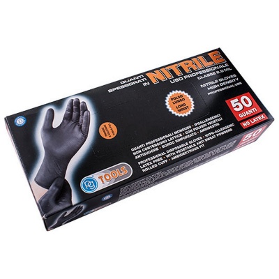 Photo of PG PROFESSIONAL Nitrile Gloves Large 100 piecese High Density