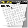 OLFA Quilt Ruler 9" X 9" Square With Grid Photo