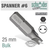 SCHRODER Spanner Bit Size 6 X 25mm Photo