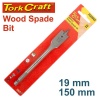 Tork Craft Spade Bit 19mm 150mm Photo