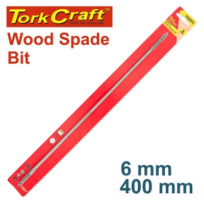 Tork Craft Spade Bit 6mm X 400mm