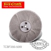 Tork Craft White Buff/Mop Unstitched 200 X 50 Ply X 1/2" Hole Photo