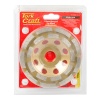 Tork Craft Dia. Cup Wheel 115 X 22.23mm Dbl Row Laser Welded Photo