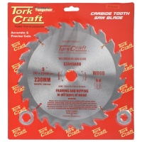 Tork Craft Blade Tct 230 X 24t 3012016 General Purpose Rip