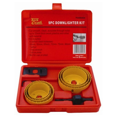 Photo of Tork Craft Downlighter Installers Kit 9 piecese In Case