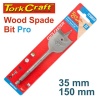 Tork Craft Spade Bit Pro Series 35mm X 150mm Photo