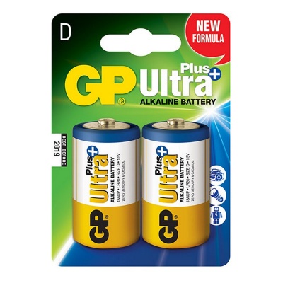 Photo of GP Batteries GP D Size Ultra Plus Alkaline 2 Pack