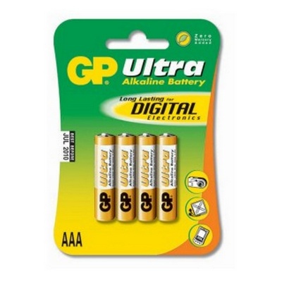 Photo of GP Batteries GP AAA Size Ultra Alkaline 4 Pack