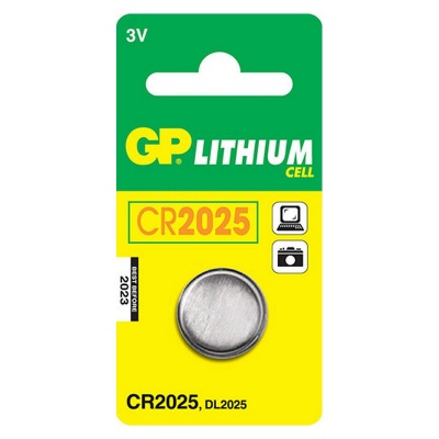 Photo of GP Batteries GP CR2025 Lithium Battery Card 1