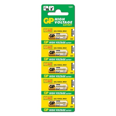 Photo of GP Batteries GP 23A 12v Alkaline Battery 5 Pack