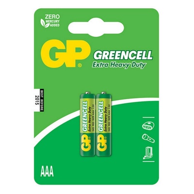 Photo of GP Batteries GP AAA -Green Cell Batteries